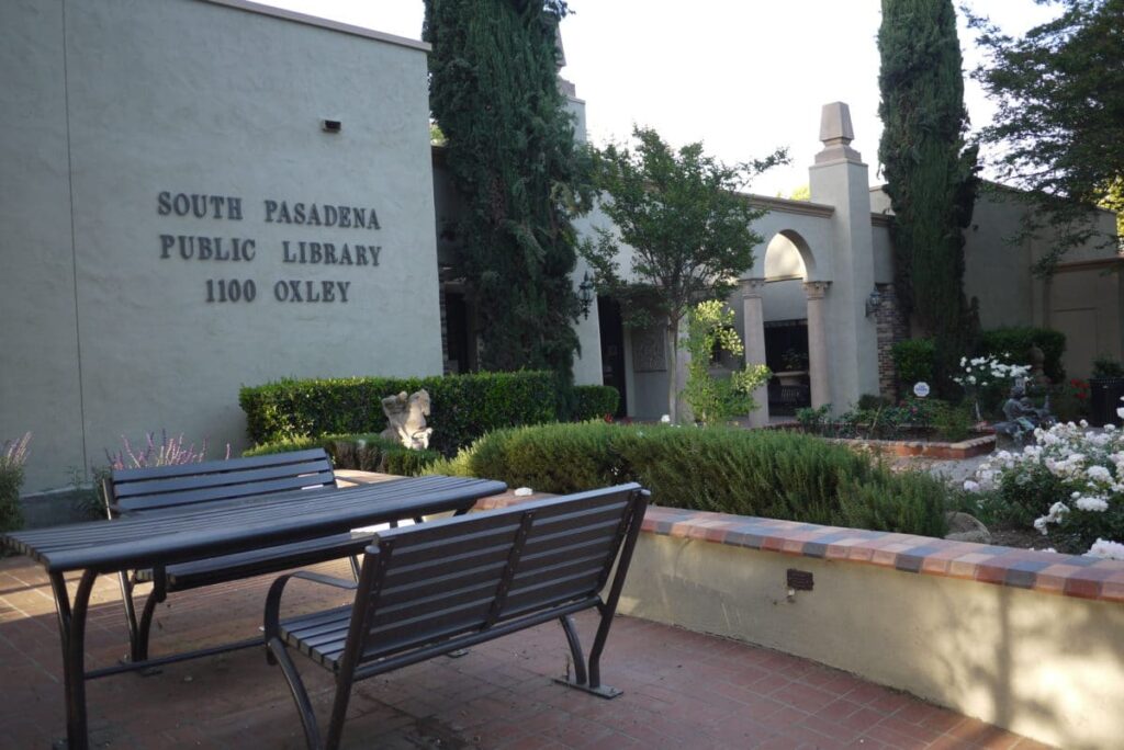 a photo of the South Pasadena Public library